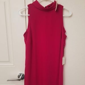 NWT F21 Deep Purple/Pink Collar Tank Dress